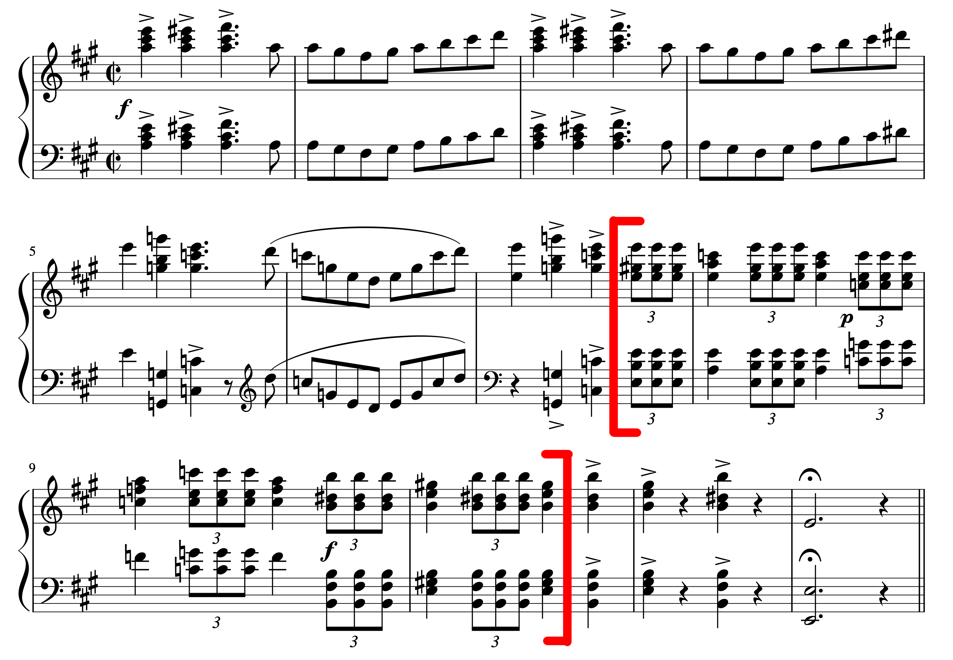 Die Fledermaus piano reduction