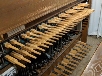 Carillon keyboard